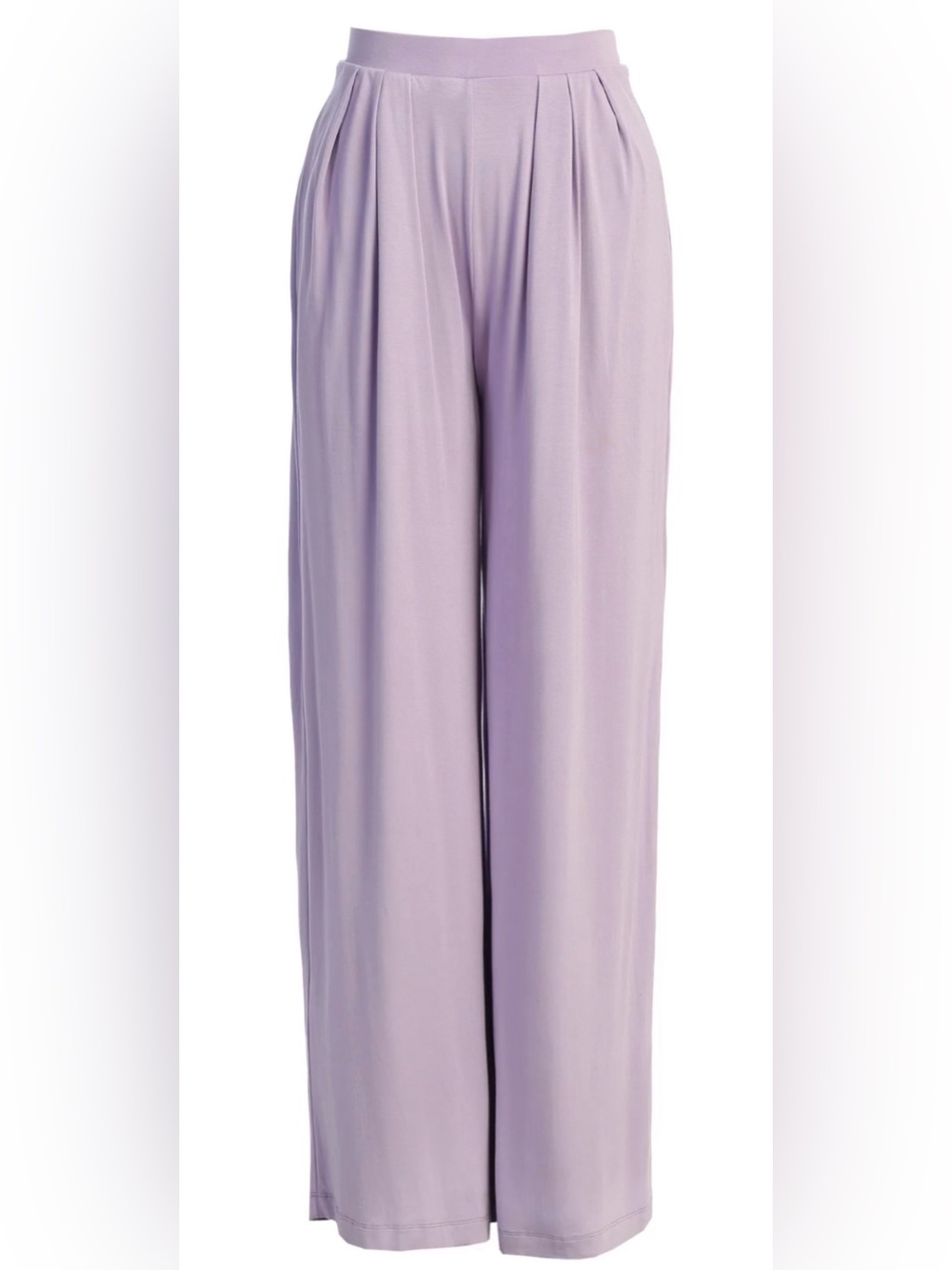 JLUXLABEL Lavender Wide-Leg Pleated Pants New w/o tags